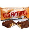 Old Faithful Chocolate Peanut Cluster Bars: 18-Piece Box