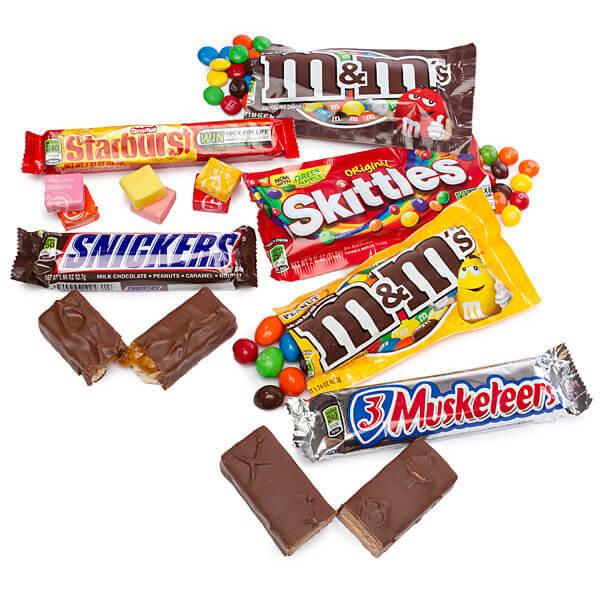 Candy Favorites Milk Chocolate M&M's Exclusive Mix - 3 lb. - Candy Favorites