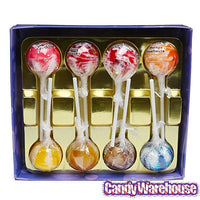 Original Gourmet Cream Swirl Ball Lollipops: 8-Piece Gift Box - Candy Warehouse