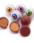 Palmer Creepy Peepers Peanut Butter Filled Chocolate Eyeballs: 12LB Bag