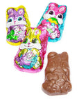Palmer Foiled Chocolate Bunnies Easter Candy: 4LB Bag