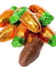 Palmer Foiled Chocolate Carrots: 4LB Bag