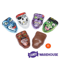 Palmer Foiled Chocolate Monster Heads: 4LB Bag - Candy Warehouse