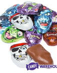 Palmer Foiled Chocolate Monster Heads: 12LB Bag