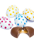 Palmer Foiled Chocolate Polka Dot Easter Eggs: 4LB Bag