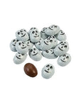 Palmer Foiled Double Crisp Chocolate Skulls: 12LB Bag
