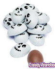 Palmer Foiled Double Crisp Chocolate Skulls: 12LB Bag