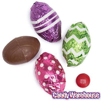 Palmer Foiled Hollow Chocolate Easter Eggs: 4LB Bag - Candy Warehouse