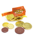 Palmer Gold Foiled Chocolate Coins in Mesh Bags: 12-Piece Box