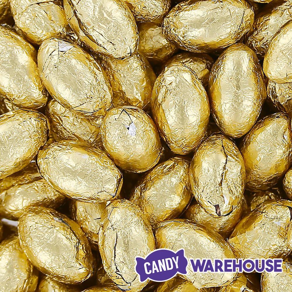 Palmer Gold Foiled Chocolate Easter Eggs: 5LB Bag - Candy Warehouse