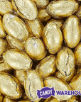 Palmer Gold Foiled Chocolate Easter Eggs: 5LB Bag