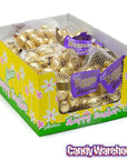 Palmer Gold Foiled Chocolate Eggs in Mesh Bags: 18-Piece Box
