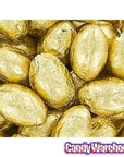 Palmer Gold Foiled Chocolate Eggs in Mesh Bags: 18-Piece Box