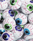 Palmer Googly Eyes Foiled Double Crisp Chocolate Eyeballs: 2LB Bag