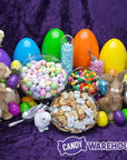 Palmer Hoppy Bunnies Foiled Milk Chocolate Easter Candy: 4LB Bag