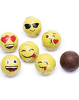 Palmer Love Xpressions Valentine Emojis Foiled Chocolate Balls: 15-Ounce Bag