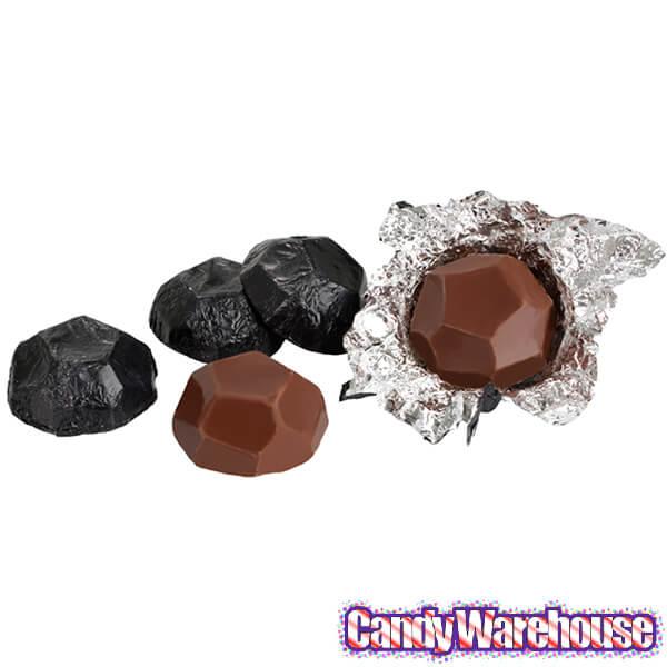 Palmer Santa's Sacks of Coal Foiled Chocolates: 18-Piece Box - Candy Warehouse