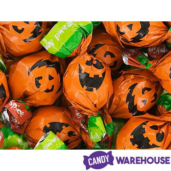 Palmer Twist Wrapped Milk Chocolate Pumpkins: 25-Piece Bag - Candy Warehouse