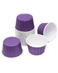Paper 4-Ounce Candy Cups - Purple: 25-Piece Pack