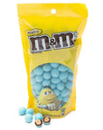 Peanut M&M's Milk Chocolate Candy - Light Blue: 10-Ounce Bag
