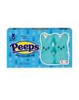 Peeps Blue Marshmallow Bunnies: 24-Piece Case - Candy Warehouse