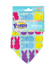 Peeps Bunny Rainbow Print Bandanna: X-Small/Small
