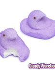 Peeps Marshmallow Chicks Candy - Lavender: 24-Piece Case