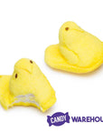 Peeps Marshmallow Chicks Candy - Yellow: 24-Piece Case