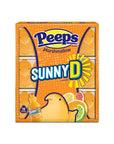 Peeps Sunny Delight Flavored Marshmallow Chicks: 15-Piece Pack