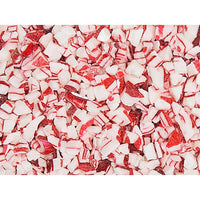 Peppermint Crumble Crushed Hard Candy - Red and White: 2LB Bag - Candy Warehouse