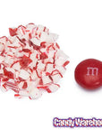 Peppermint Crumble Crushed Hard Candy - Red and White: 15LB Case