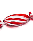 Peppermint Oval Crystal Candy Dish