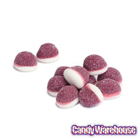 Petite Pufflettes Gummy Bites - Grape: 16-Ounce Bag - Candy Warehouse