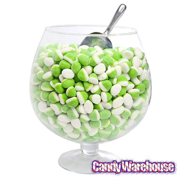 Petite Pufflettes Gummy Bites - Green Apple: 16-Ounce Bag - Candy Warehouse