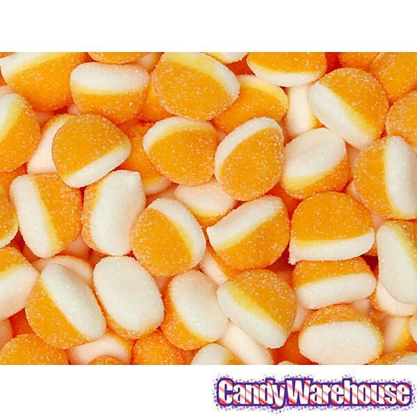 Petite Pufflettes Gummy Bites - Orange: 16-Ounce Bag - Candy Warehouse