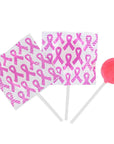 Pink Awareness Ribbon Lollipops: 55-Piece Bag