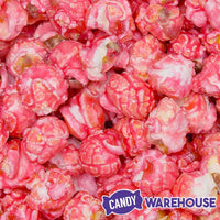 Pink Candy Coated Popcorn - Bubblegum: 1-Gallon Bag - Candy Warehouse