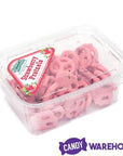 Pink Yogurt Covered Mini Pretzels: 9-Ounce Tub