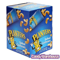 Planters Salted Cashews 1.5-Ounce Bags: 18-Piece Box - Candy Warehouse