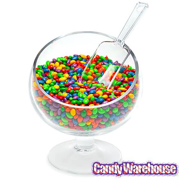Party Darby Plastic 2-Ounce Flat Bottom Candy Scoop - Clear