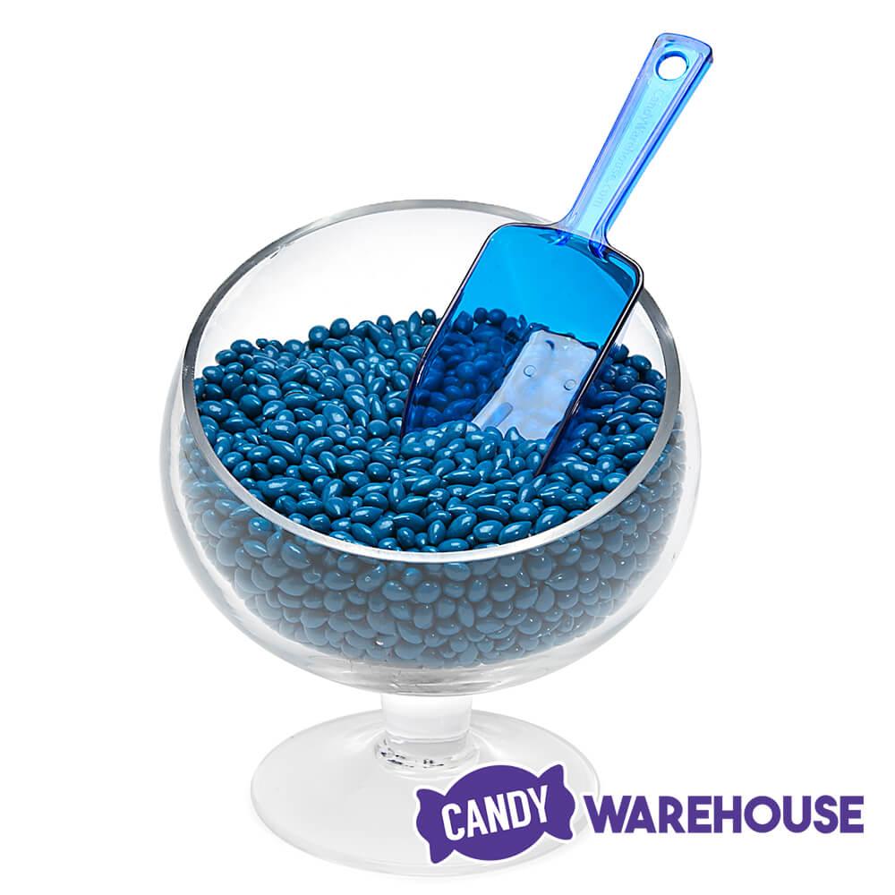 Plastic 2-Ounce Flat Bottom Candy Scoop - Navy Blue - Candy Warehouse
