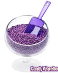 Plastic 2-Ounce Flat Bottom Candy Scoop - Purple