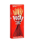 Pocky - Chocolate Cream Covered Biscuit Sticks Packs: 10-Piece Box