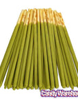 Pocky - Green Tea Cream Covered Biscuit Sticks Packs: 10-Piece Box