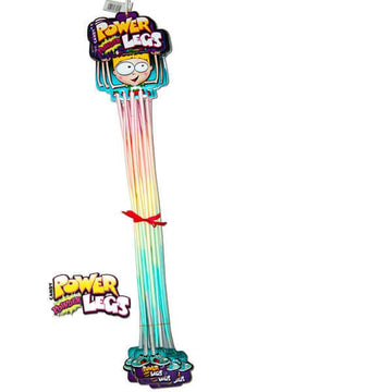 Power Legs Candy Powder Straws: 12-Piece Pack - Candy Warehouse