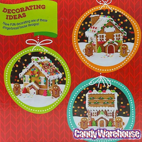 Pre-Built Gingerbread House Kit Gift Box – Candy Warehouse