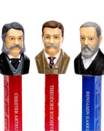 Presidents 1881-1909 PEZ Candy Dispensers: 5-Piece Gift Box