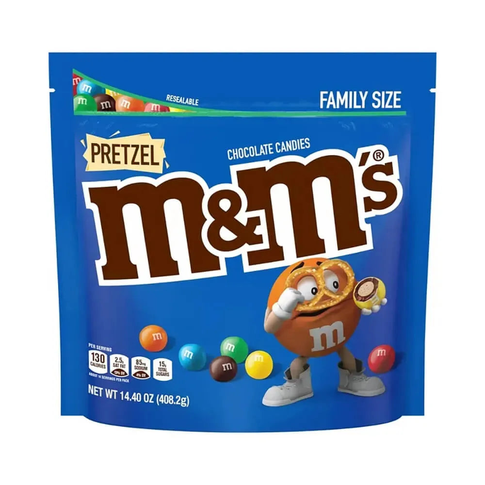 Pretzel M&M's Candy: 14.4-Ounce Bag – Candy Warehouse
