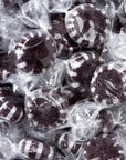 Primrose Black Licorice Starlight Mints Candy: 5LB Bag