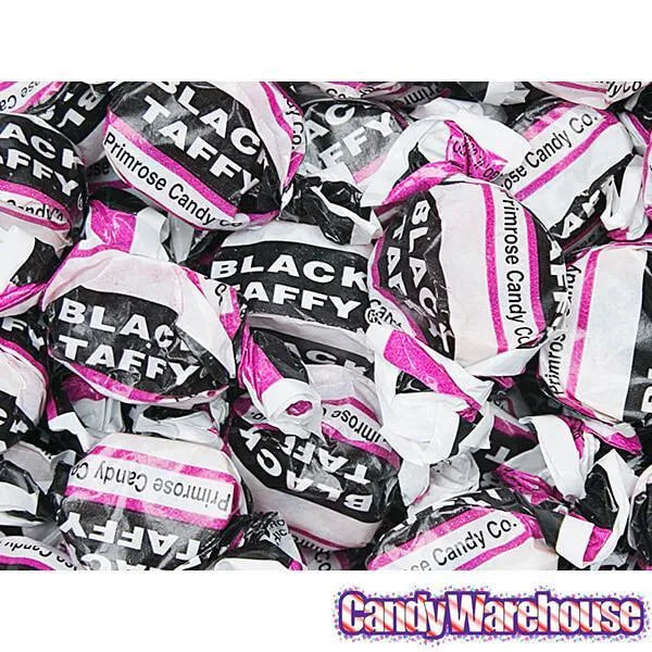 Primrose Black Taffy Candy: 5LB Bag – Candy Warehouse